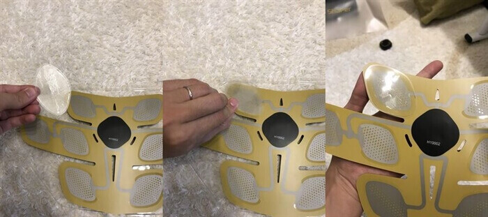 3D Shaperのジェルシートを張り付ける手順紹介の2枚目の写真
